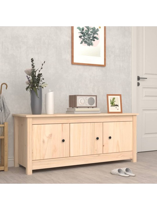 Botník 110 x 38 x 45,5 cm masivní borovice