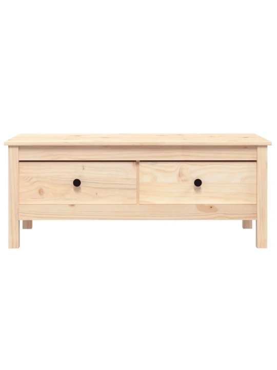 Konferenční stolek 100 x 50 x 40 cm masivní borové dřevo