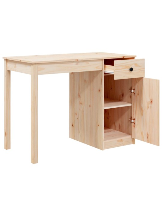 Psací stůl 100 x 50 x 75 cm masivní borové dřevo