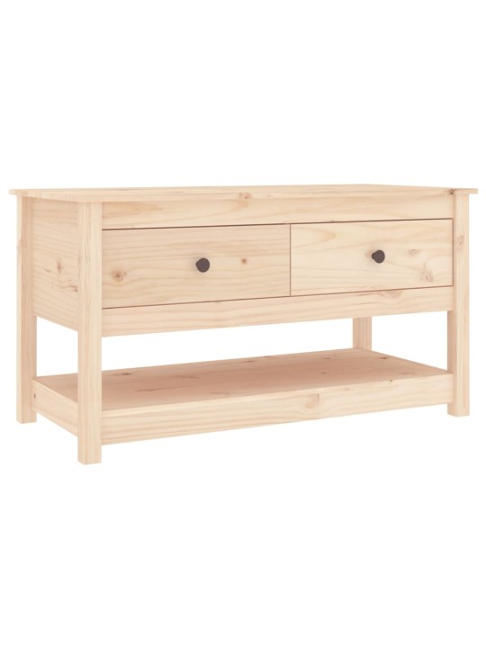 Konferenční stolek 102 x 49 x 55 cm masivní borové dřevo
