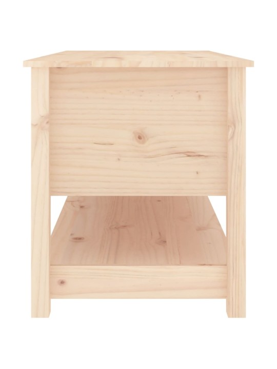 Konferenční stolek 102 x 49 x 55 cm masivní borové dřevo