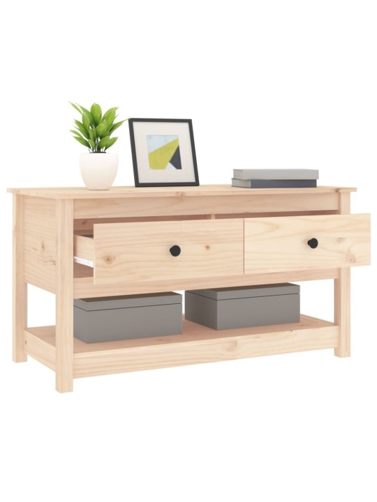 Konferenční stolek 102 x 49 x 55 cm masivní borové dřevo