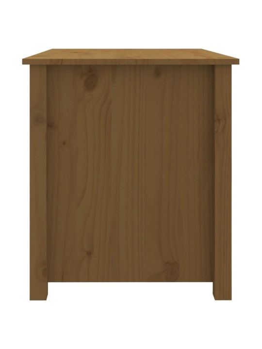 Konferenční stolek medově hnědý 71x49x55 cm masivní borovice