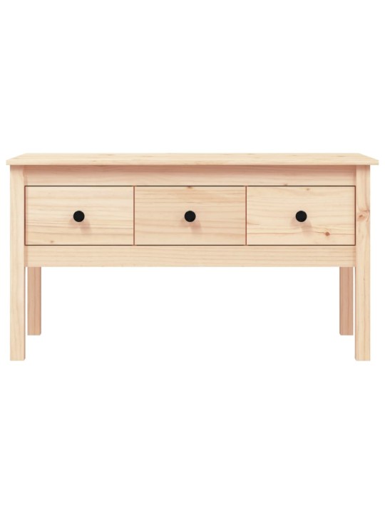 Konferenční stolek 102 x 49 x 55 cm masivní borové dřevo