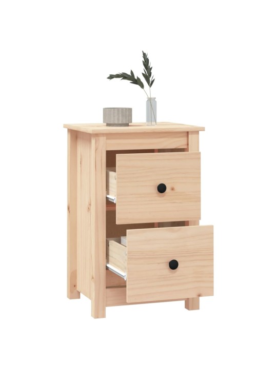 Noční stolky 2 ks 40 x 35 x 61,5 cm masivní borové dřevo