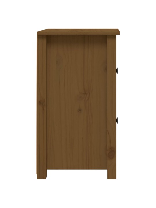 Noční stolky 2 ks medově hnědé 40x35x61,5 cm masivní borovice