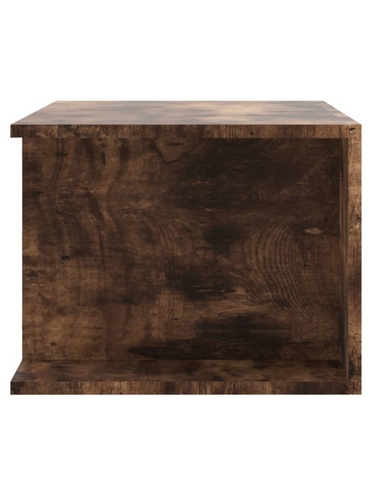 TV skříňka s LED osvětlením kouřový dub 90 x 39 x 30 cm