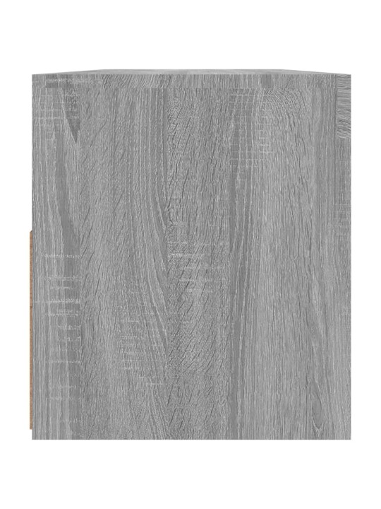 TV skříňka s LED osvětlením šedá sonoma 90 x 35 x 40 cm
