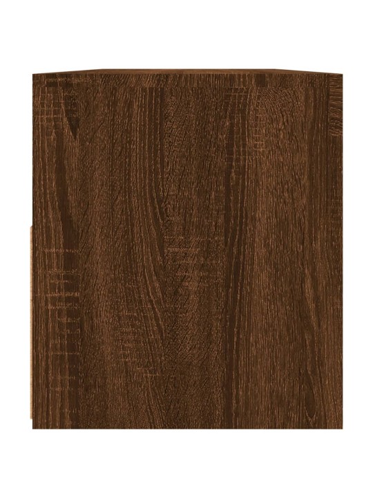 TV skříňka s LED osvětlením hnědý dub 90 x 35 x 40 cm