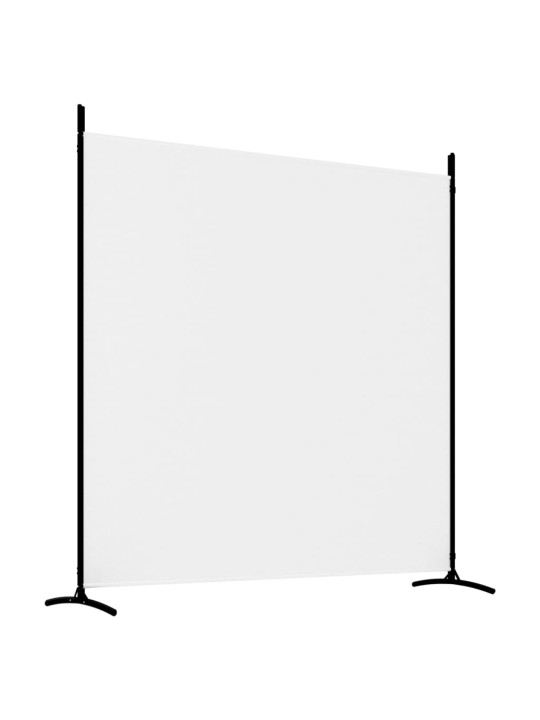 3dílný paraván bílý 525 x 180 cm textil