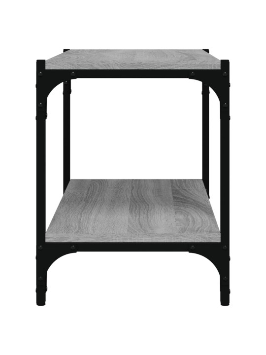 TV skříňka šedá sonoma 60 x 33 x 41 cm kompozitní dřevo a ocel