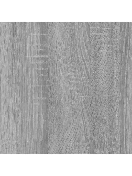 TV skříňka šedá sonoma 80 x 33 x 41 cm kompozitní dřevo a ocel