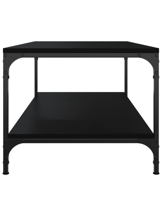 Konferenční stolek černý 100x50x40 cm kompozitní dřevo