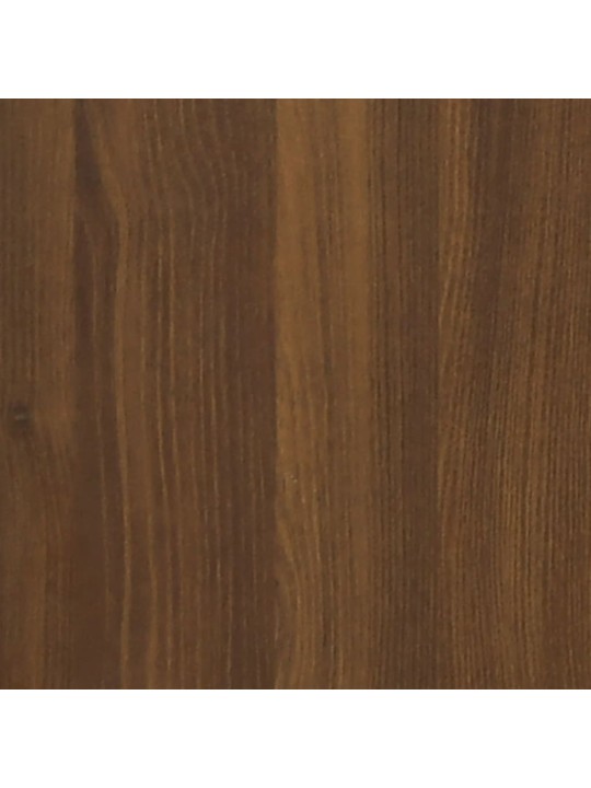 Konferenční stolek hnědý dub 100x50x40 cm kompozitní dřevo