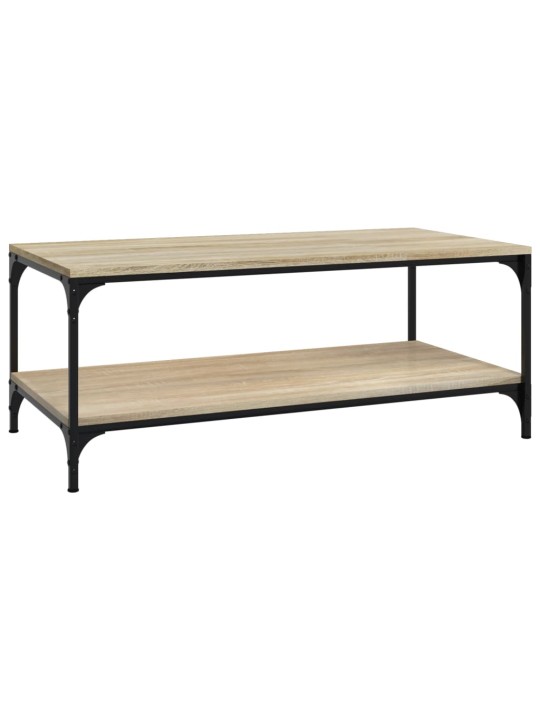 Konferenční stolek dub sonoma 80x50x40 cm kompozitní dřevo