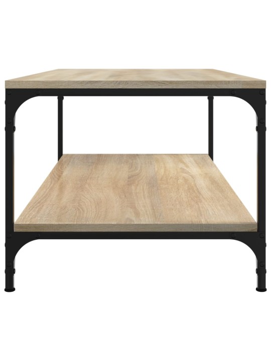 Konferenční stolek dub sonoma 80x50x40 cm kompozitní dřevo