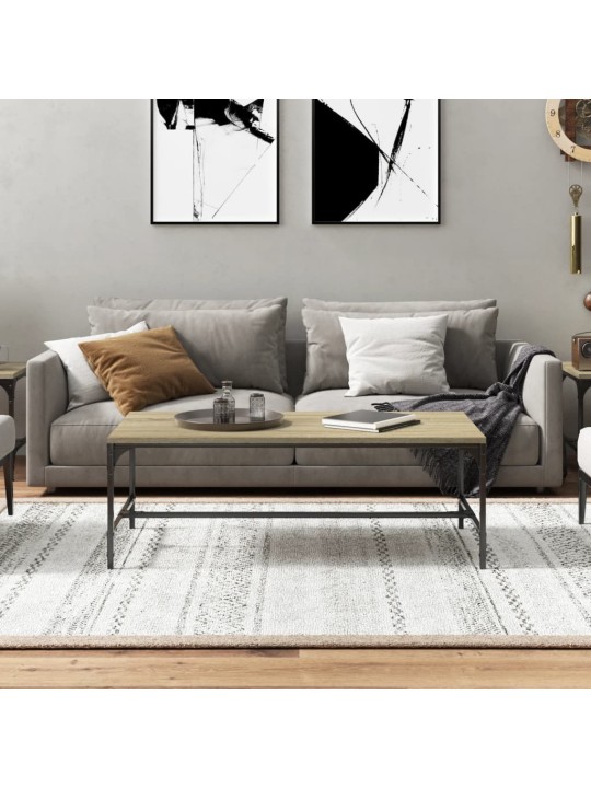 Konferenční stolek dub sonoma 100 x 50 x 35 cm kompozitní dřevo
