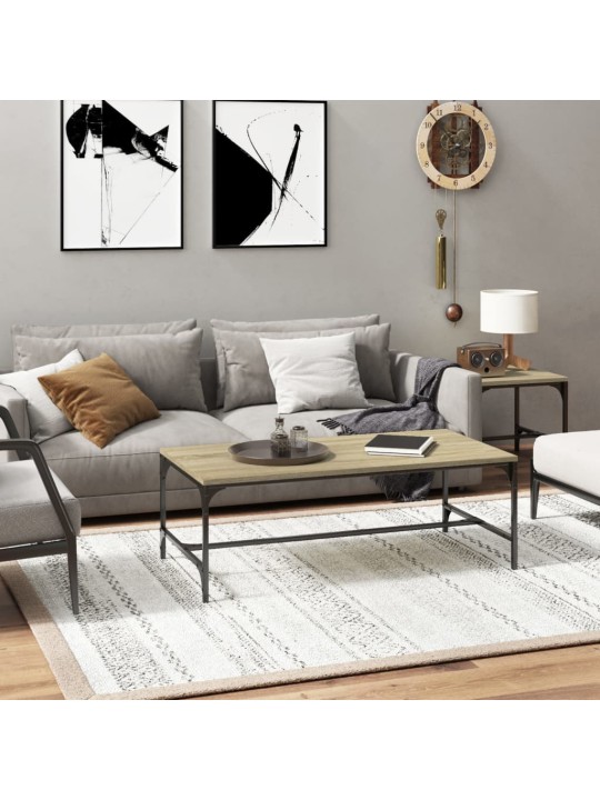 Konferenční stolek dub sonoma 100 x 50 x 35 cm kompozitní dřevo