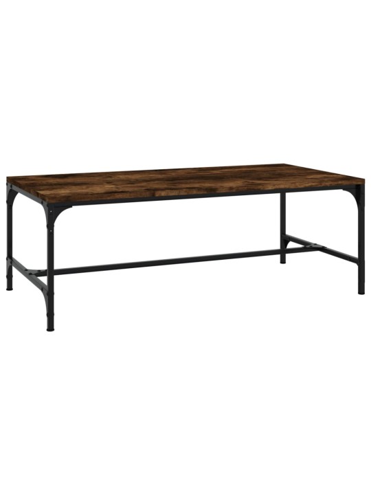 Konferenční stolek kouřový dub 100x50x35 cm kompozitní dřevo