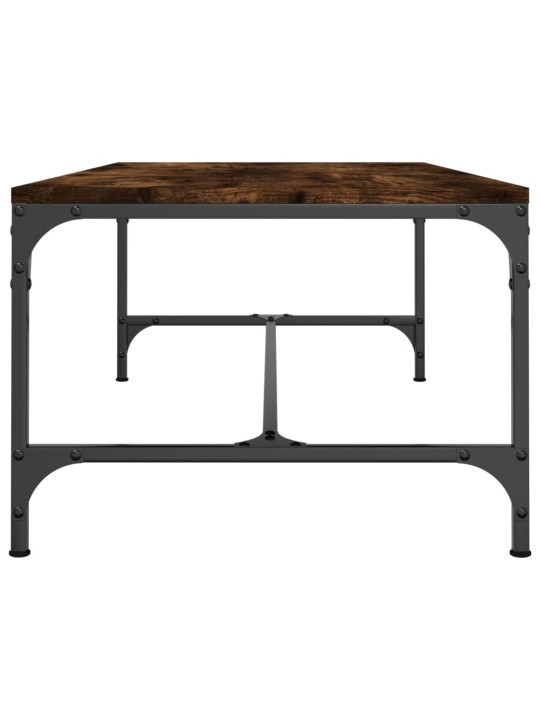 Konferenční stolek kouřový dub 100x50x35 cm kompozitní dřevo
