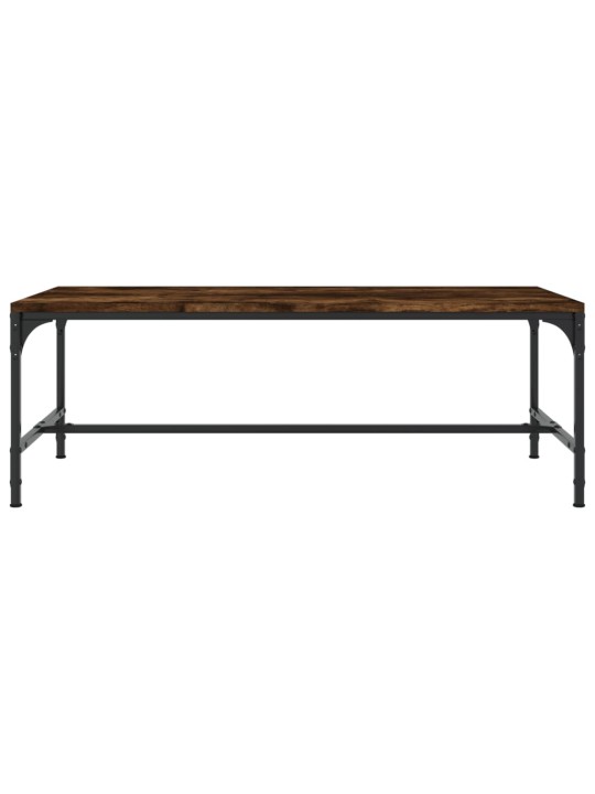 Konferenční stolek kouřový dub 80x50x35 cm kompozitní dřevo