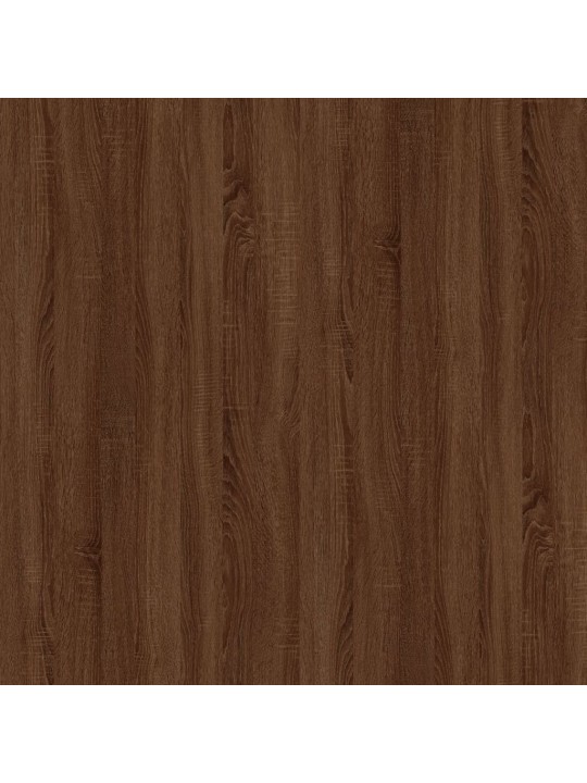 Konferenční stolek hnědý dub 80x50x35 cm kompozitní dřevo