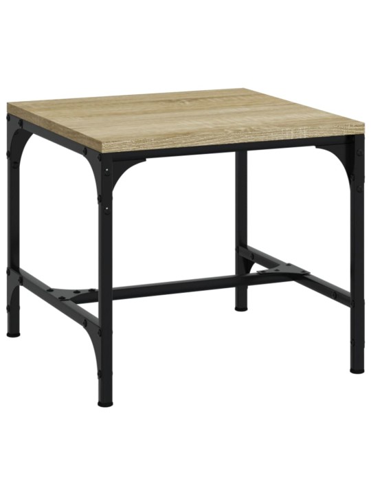 Konferenční stolek dub sonoma 50x50x35 cm kompozitní dřevo