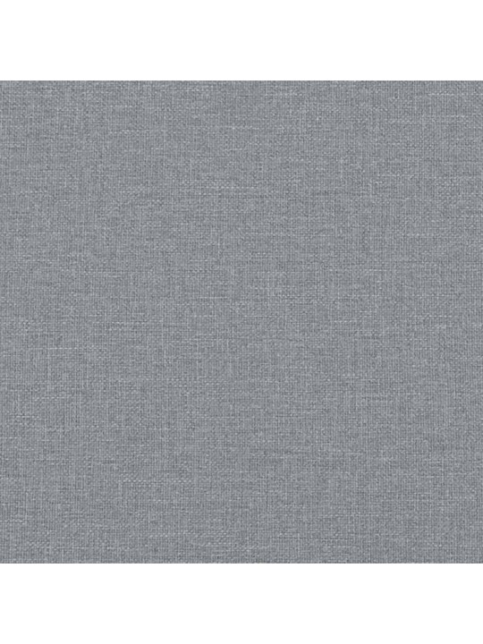 Polohovací kancelářská židle světle šedá textil