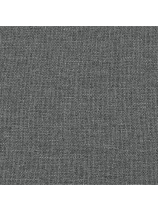 Polohovací kancelářská židle tmavě šedá textil