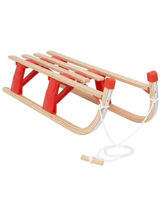 Skládací sáně dřevo 110 cm
