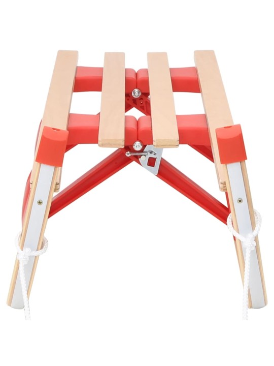 Skládací sáně dřevo 110 cm
