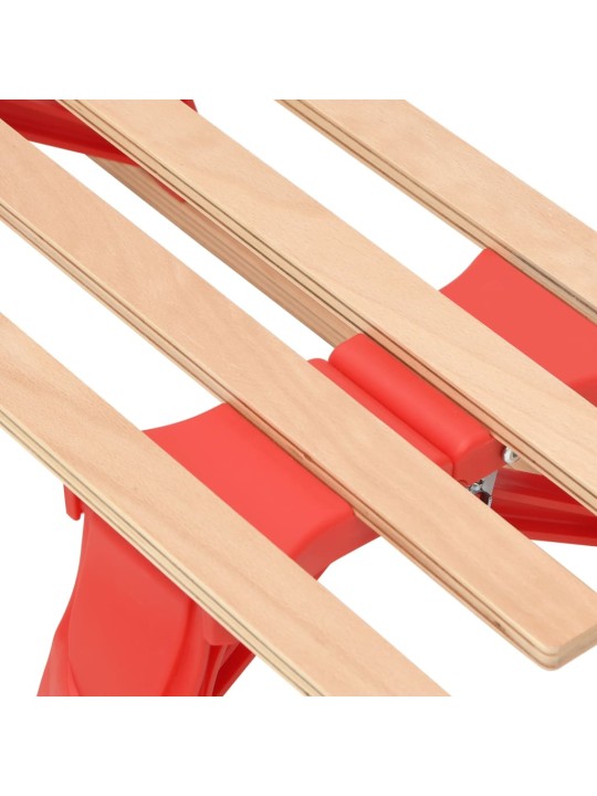 Skládací sáně dřevo 110 cm
