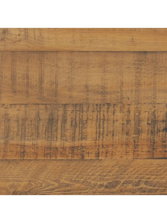 Příborník hnědý 110 x 35 x 70 cm masivní borové dřevo