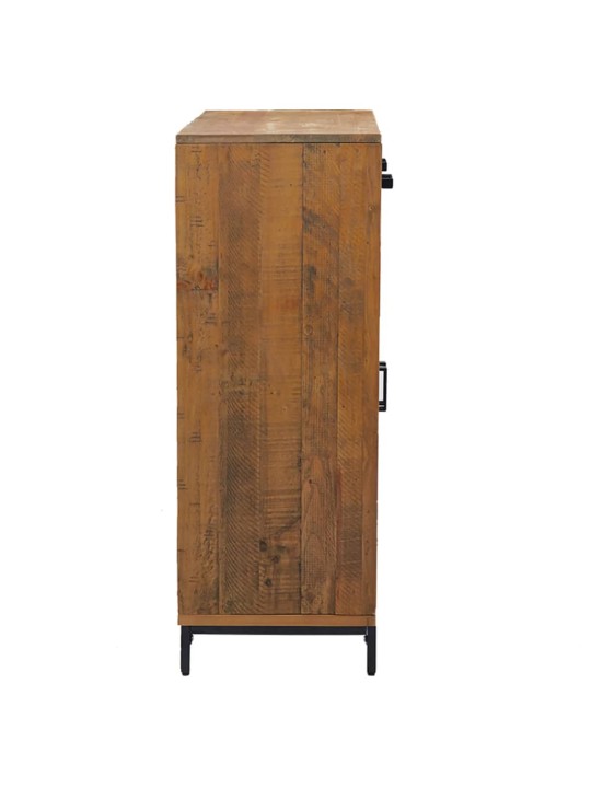 Botník 75 x 40 x 110 cm masivní borovice