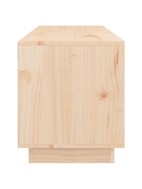 Tv skříňka 105 x 34 x 40 cm masivní borové dřevo