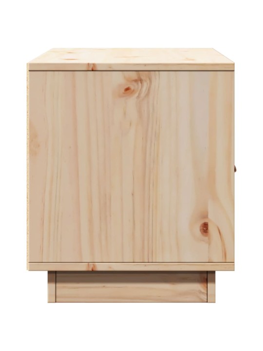 Tv skříňka 80 x 34 x 40 cm masivní borové dřevo