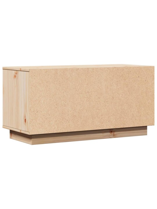 Tv skříňka 80 x 34 x 40 cm masivní borové dřevo