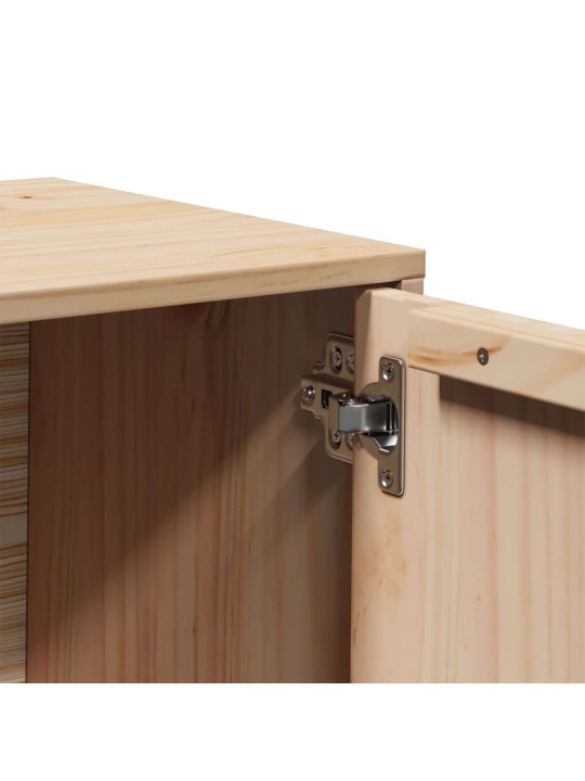 Tv skříňka 80 x 34 x 40 cm masivní borové dřevo