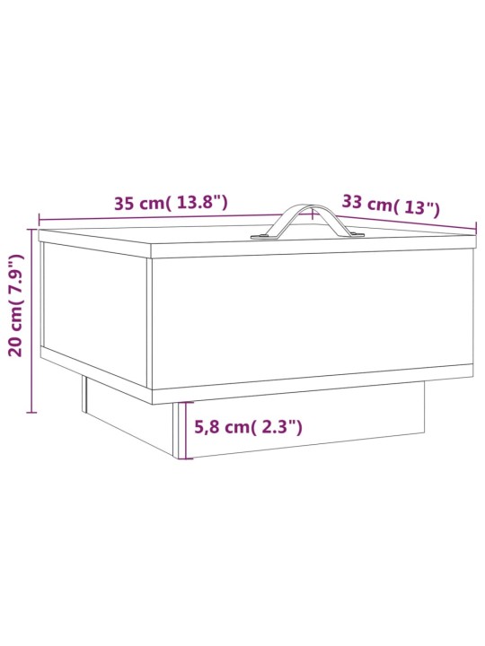 Úložné boxy s víkem 3 ks černé masivní borové dřevo