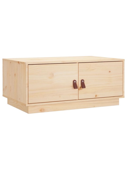 Konferenční stolek 80 x 50 x 35 cm masivní borové dřevo