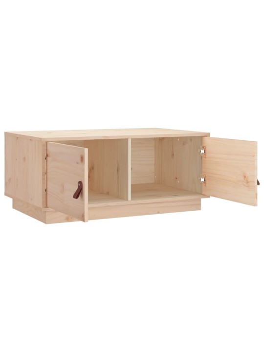 Konferenční stolek 80 x 50 x 35 cm masivní borové dřevo