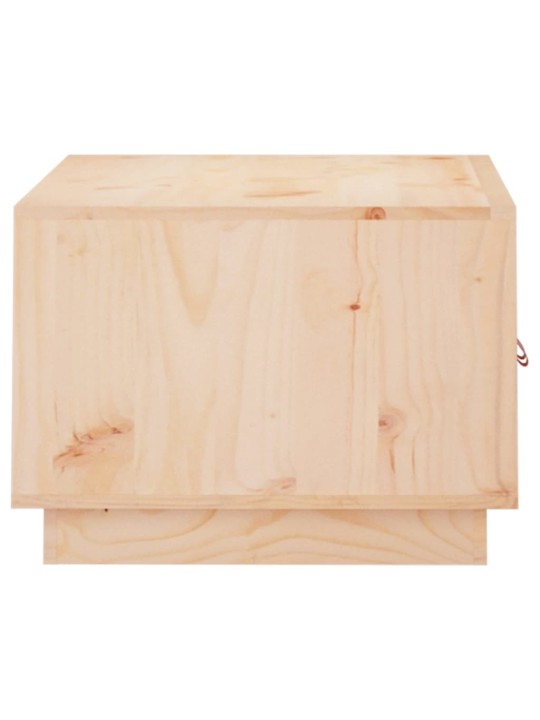 Konferenční stolek 80 x 50 x 35 cm masivní borové dřevo