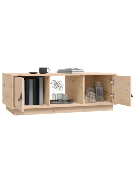 Konferenční stolek 100x50x35 cm masivní borové dřevo