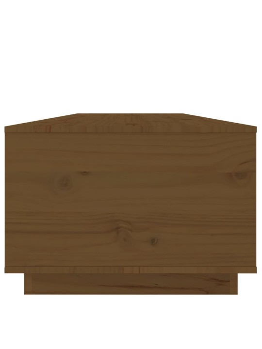 Konferenční stolek medově hnědý 100x50x35 cm masivní borovice