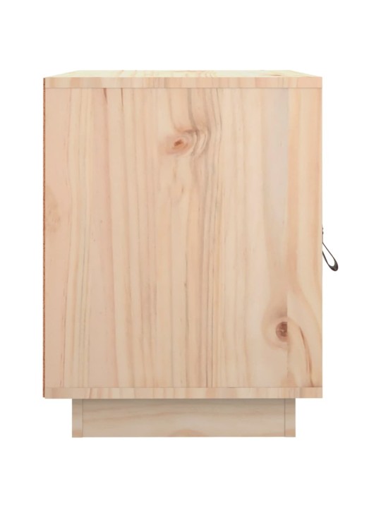 Noční stolky 2 ks 40 x 34 x 45 cm masivní borové dřevo