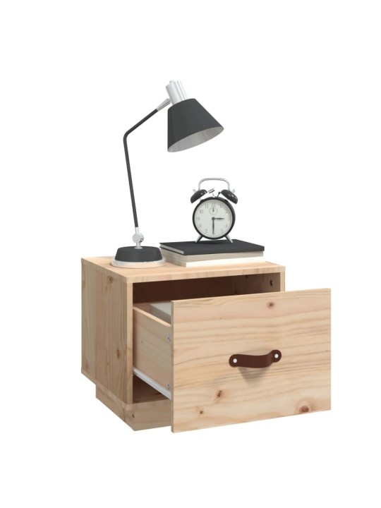 Noční stolky 2 ks 40 x 34 x 35 cm masivní borové dřevo