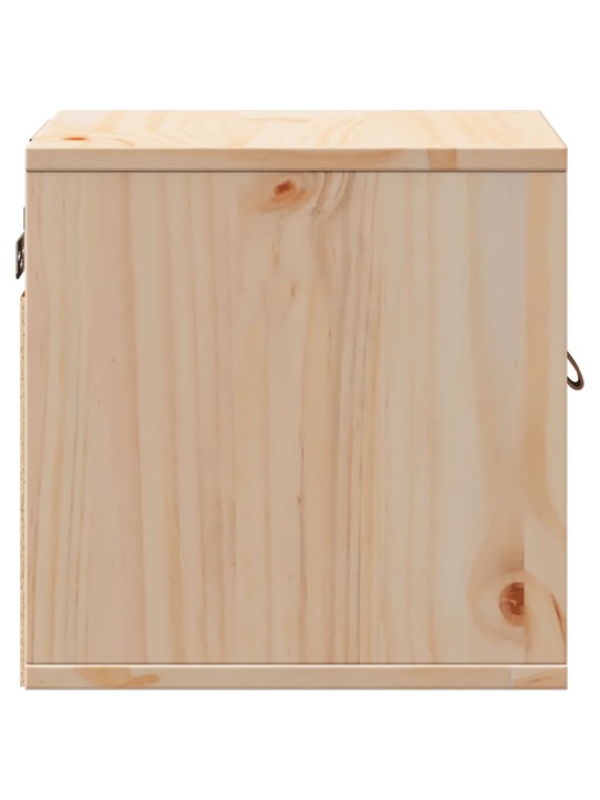 Nástěnné skříňky 2 ks 31,5x30x30 cm masivní borové dřevo