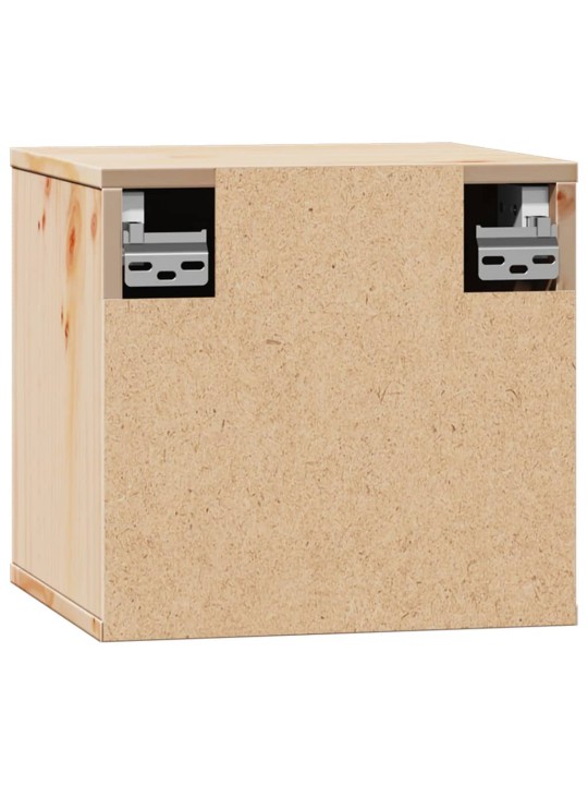 Nástěnné skříňky 2 ks 31,5x30x30 cm masivní borové dřevo