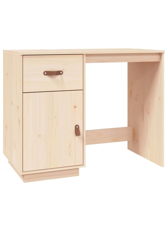 Psací stůl 95 x 50 x 75 cm masivní borové dřevo