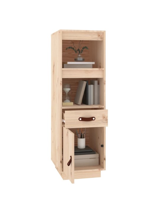 Skříň highboard 34 x 40 x 108,5 cm masivní borové dřevo